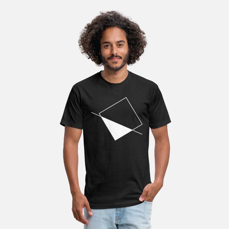 Minimalistic Rectangle Crossed Line