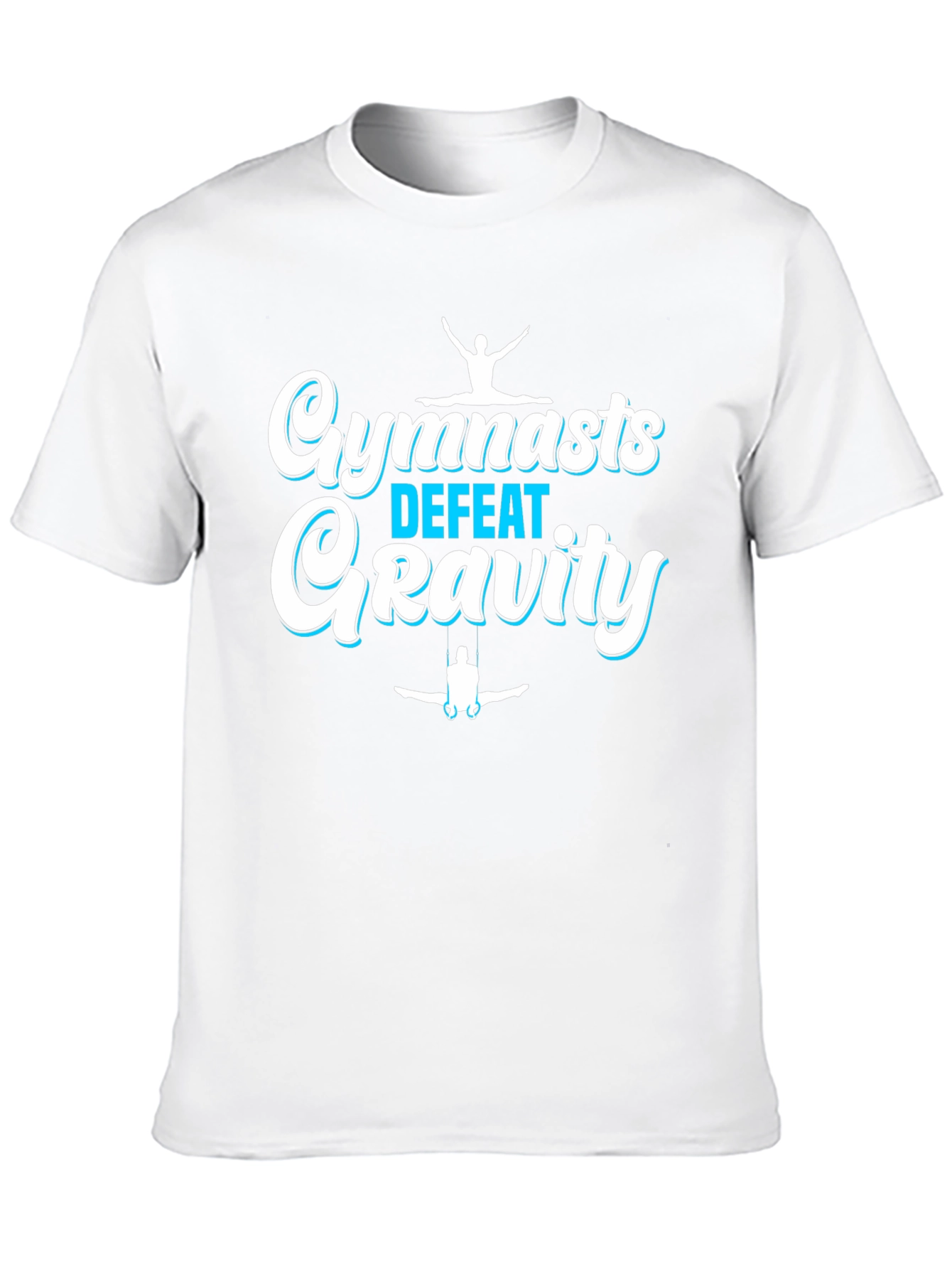 Gymnastics Defeat Gravity Black T-Shirt