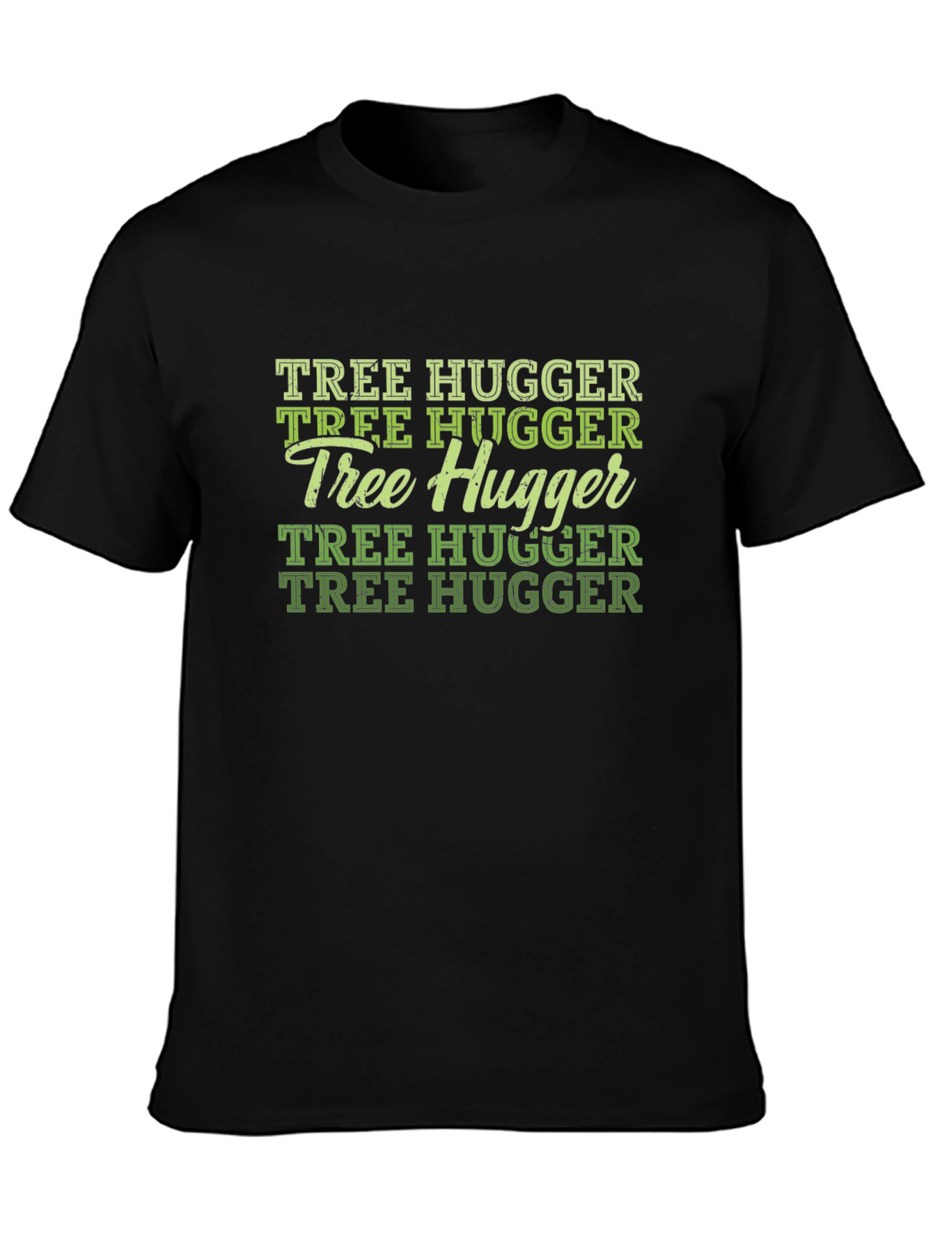 Tree Hugger Graphic T-Shirt - Eco-Friendly Tee