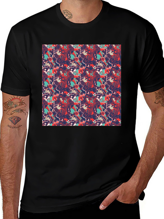 Abstract Pattern T-Shirt | Unique Graphic Tee