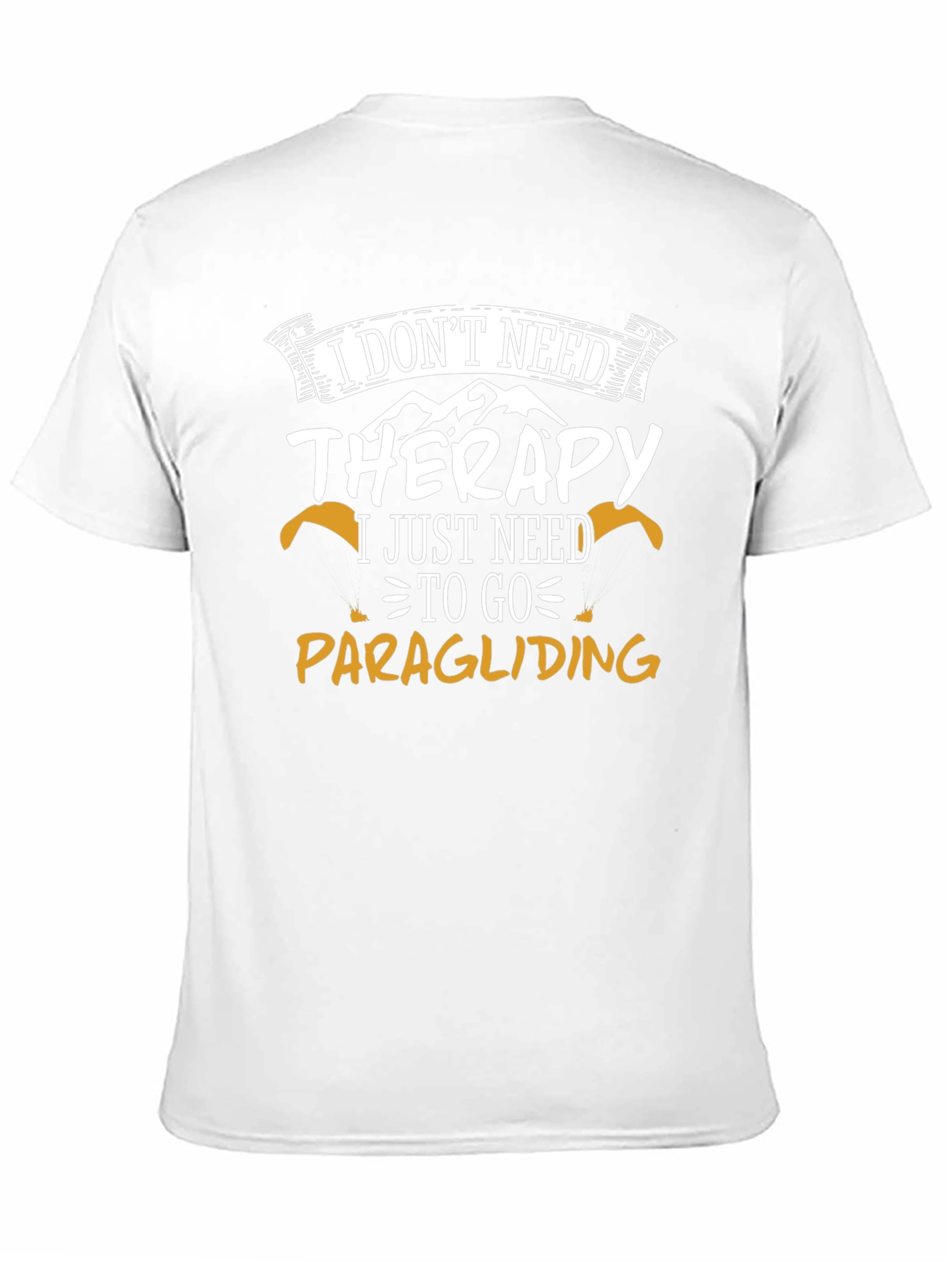 Paragliding Therapy T-Shirt - Outdoor Adventure Tee