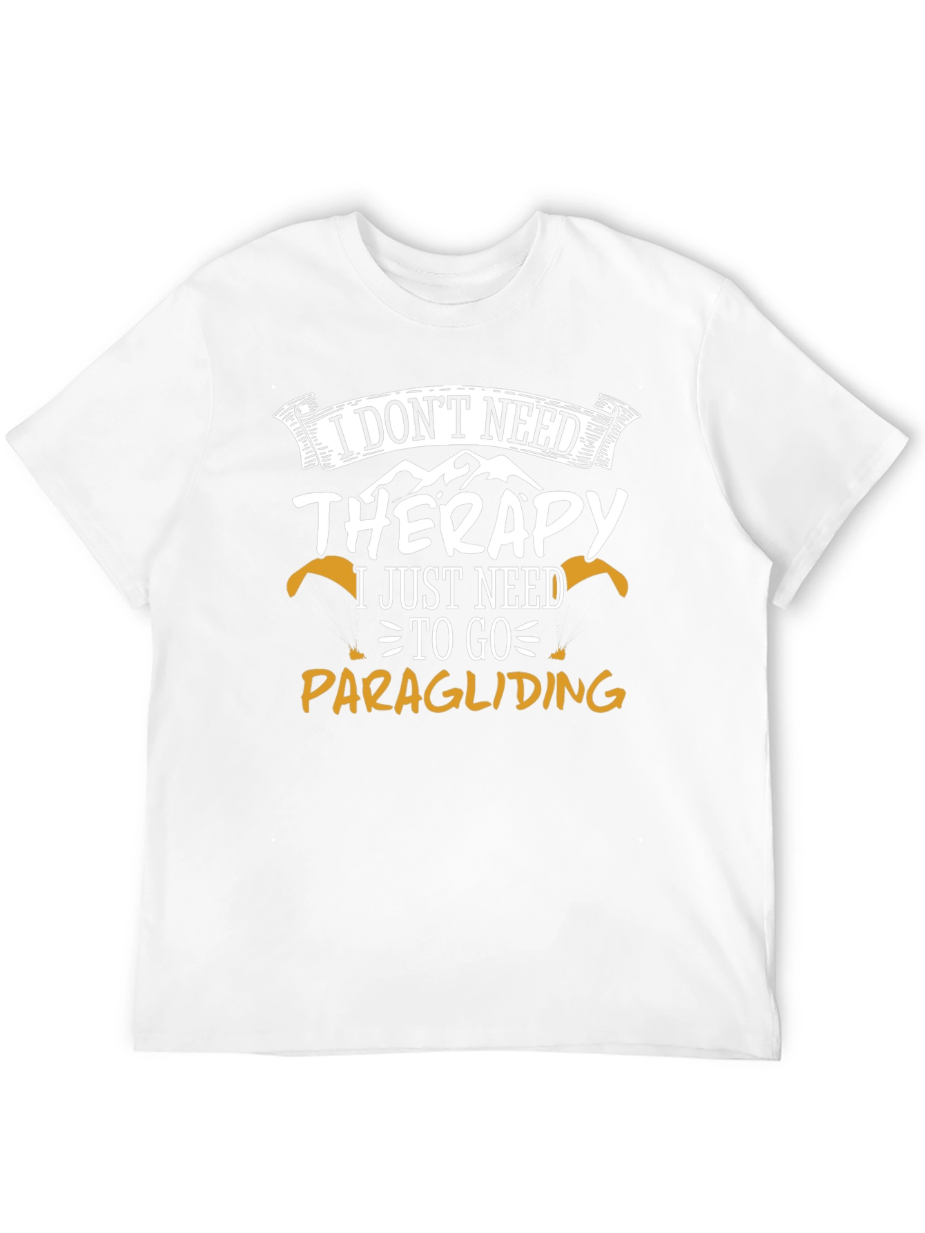 Paragliding Therapy T-Shirt - Outdoor Adventure Tee