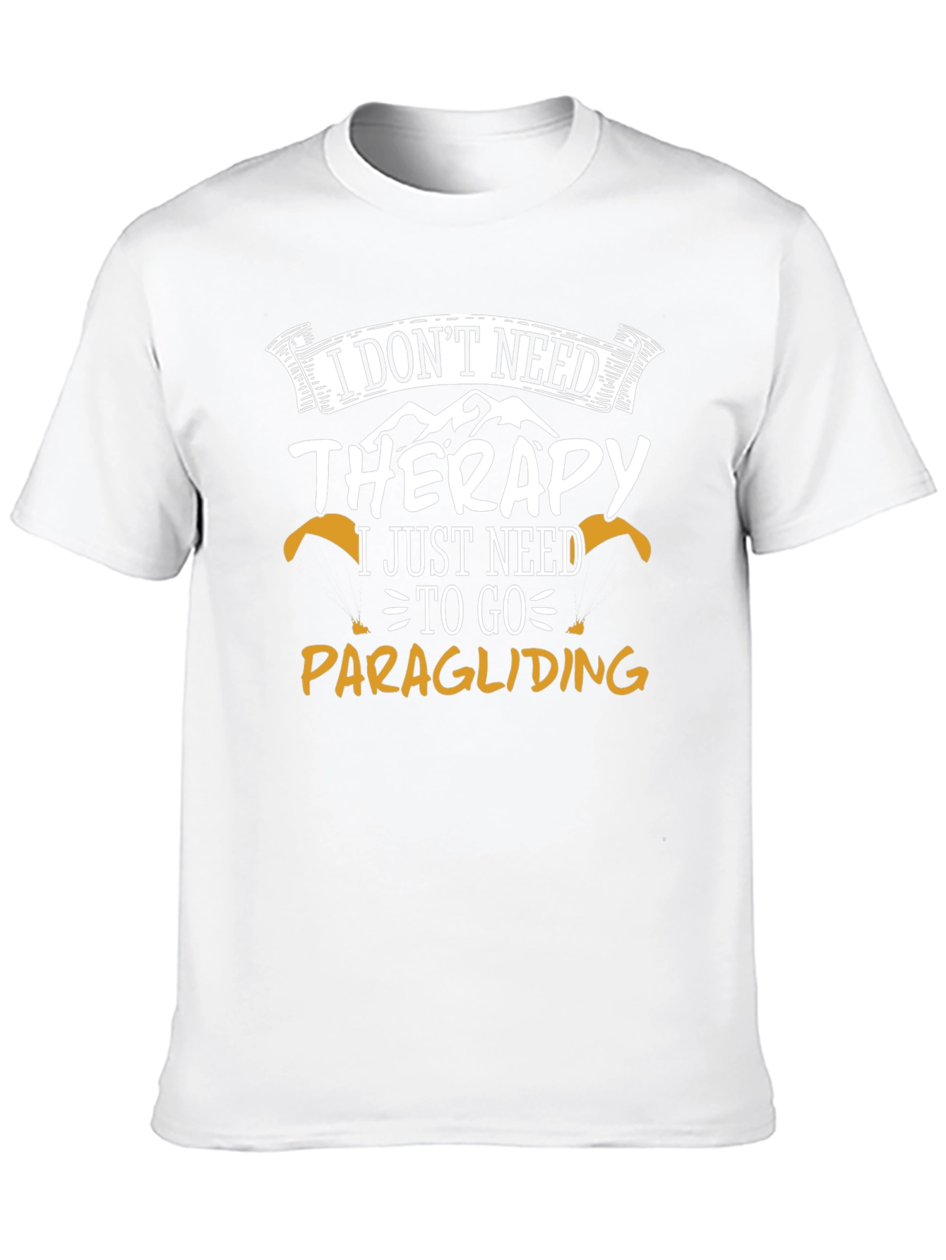 Paragliding Therapy T-Shirt - Outdoor Adventure Tee