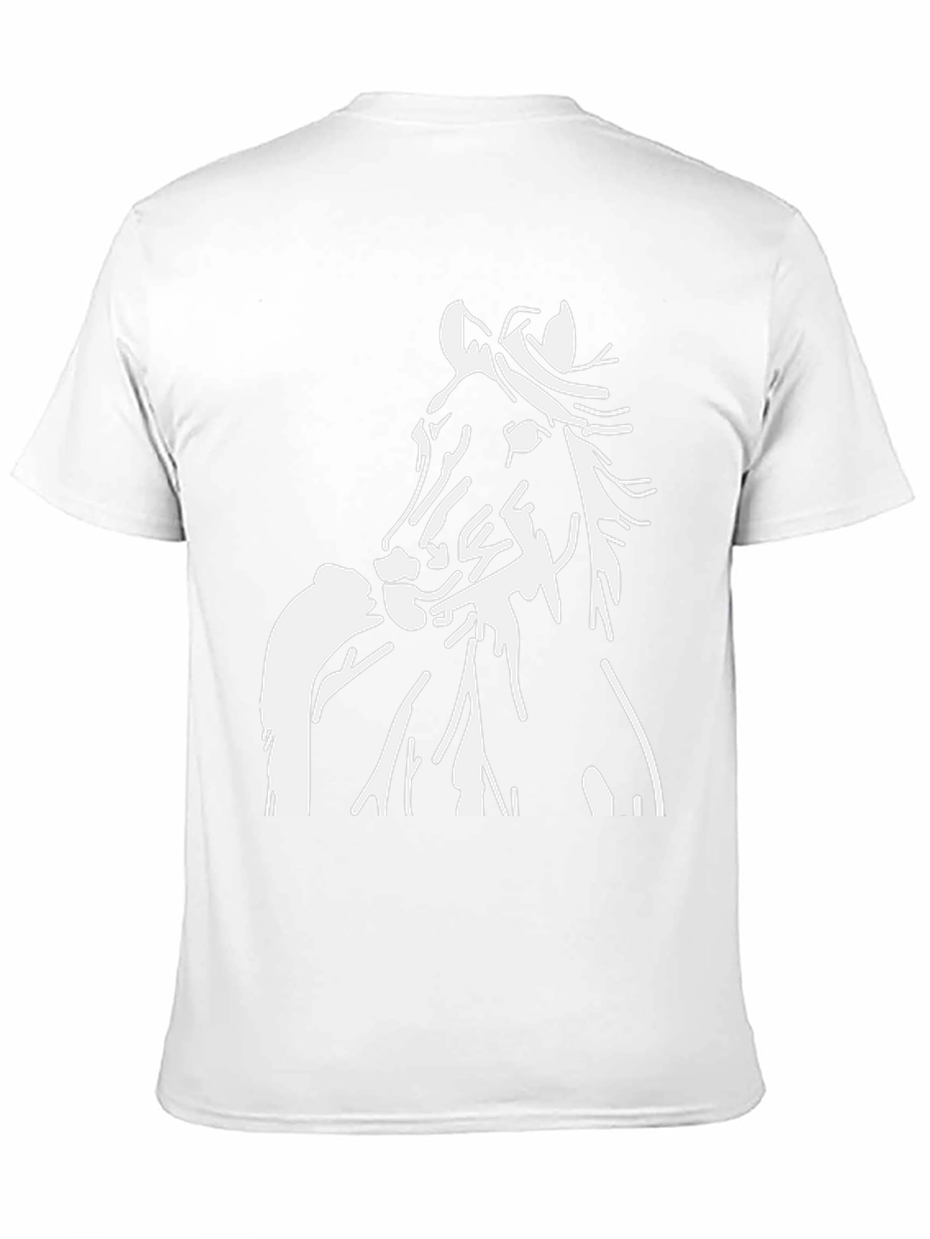 Horse Graphic Print T-Shirt