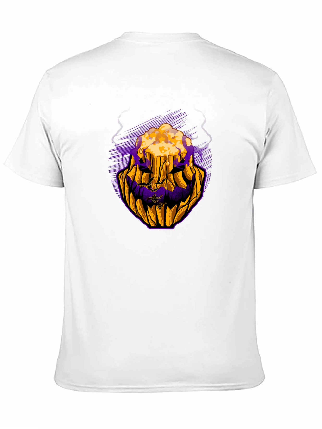 Halloween Pumpkin Face Graphic Tee