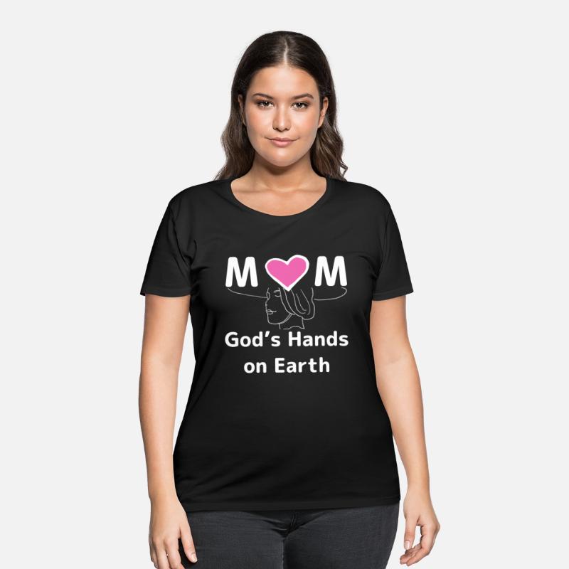 Mom God's Hands On Earth,Christian Mother Gifts