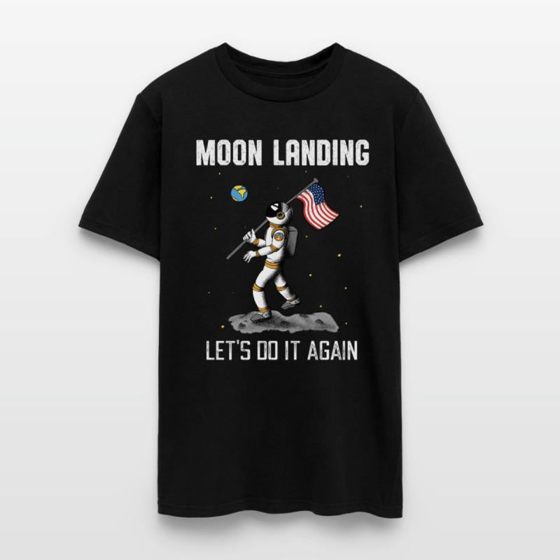 Moon Landing Repeat Astronaut Space Moon
