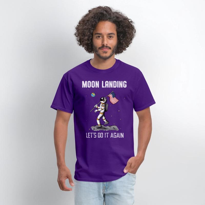 Moon Landing Repeat Astronaut Space Moon