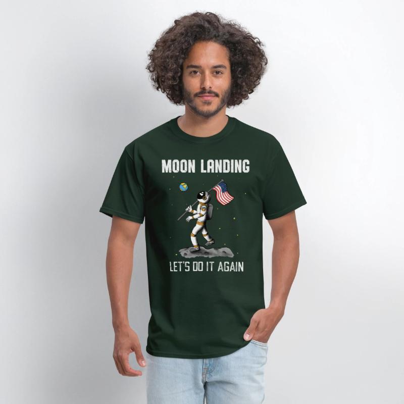 Moon Landing Repeat Astronaut Space Moon