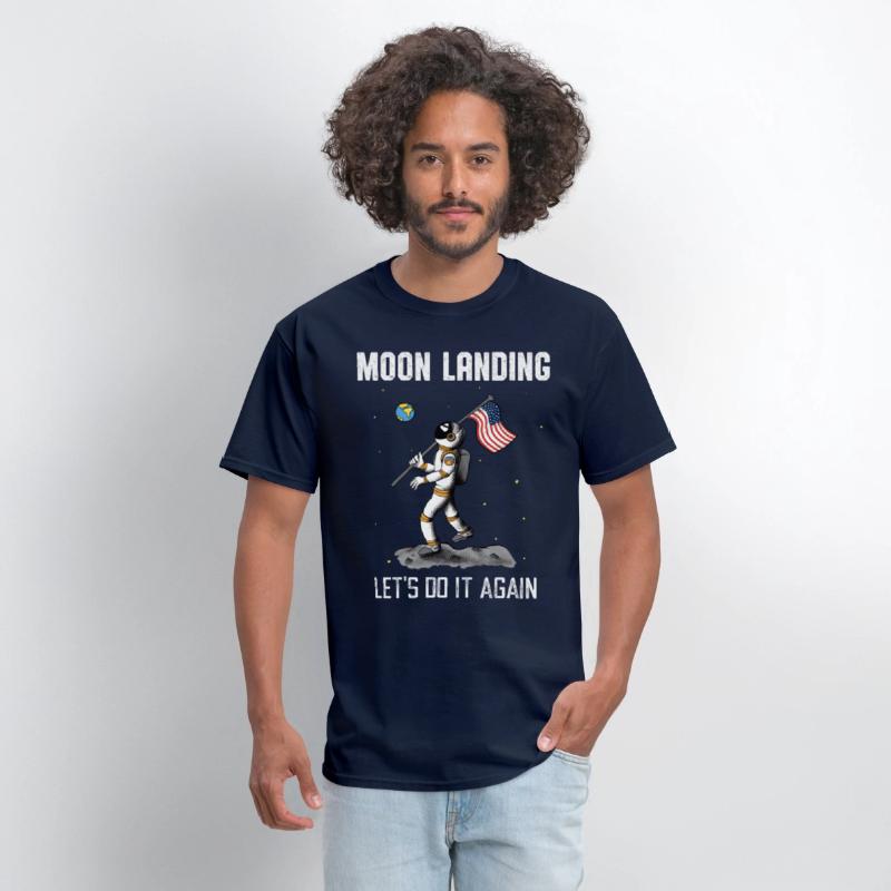Moon Landing Repeat Astronaut Space Moon