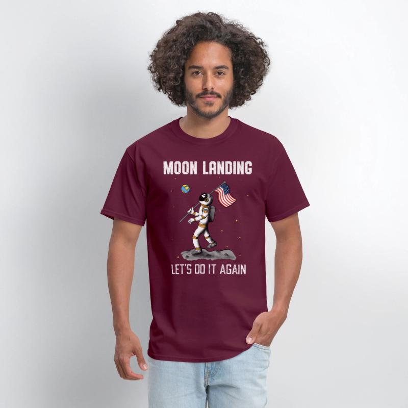 Moon Landing Repeat Astronaut Space Moon