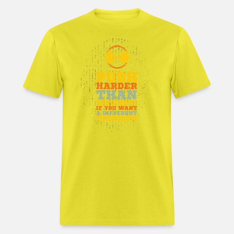 Motivational Quote - Push Harder