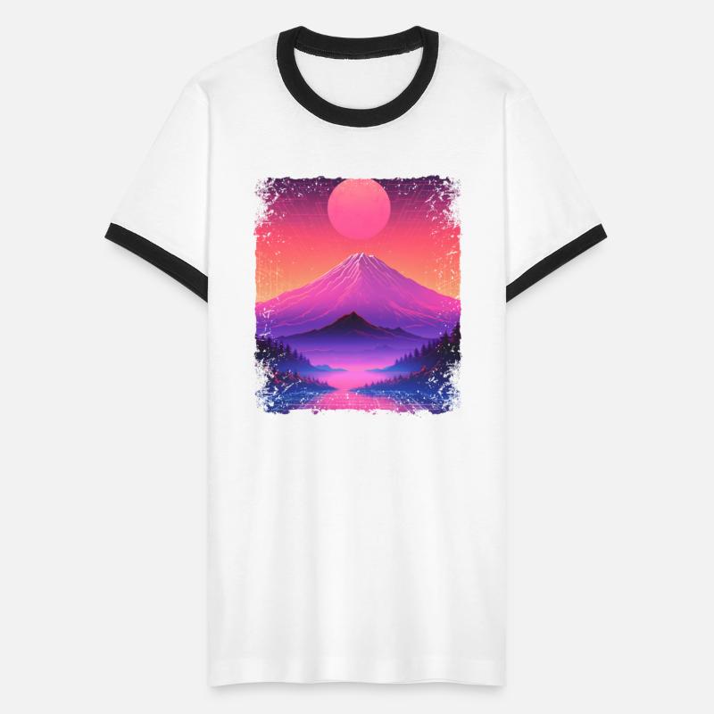 Mount Fuji Aesthetic Japan Sight Vaporwave Volcano