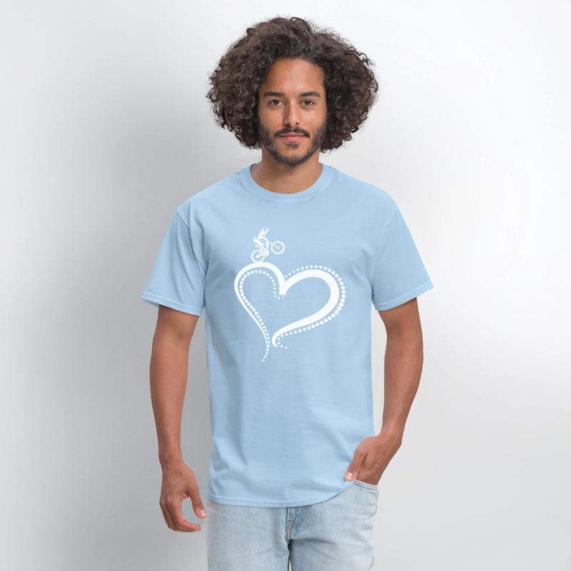 Mountain Biker Heart Adventure
