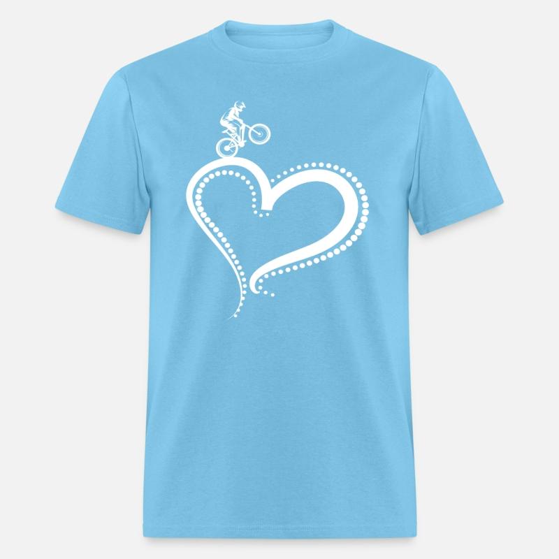 Mountain Biker Heart Adventure