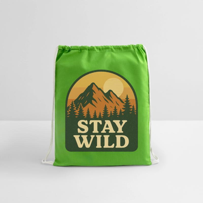 Mountain Sunset Stay Wild Design