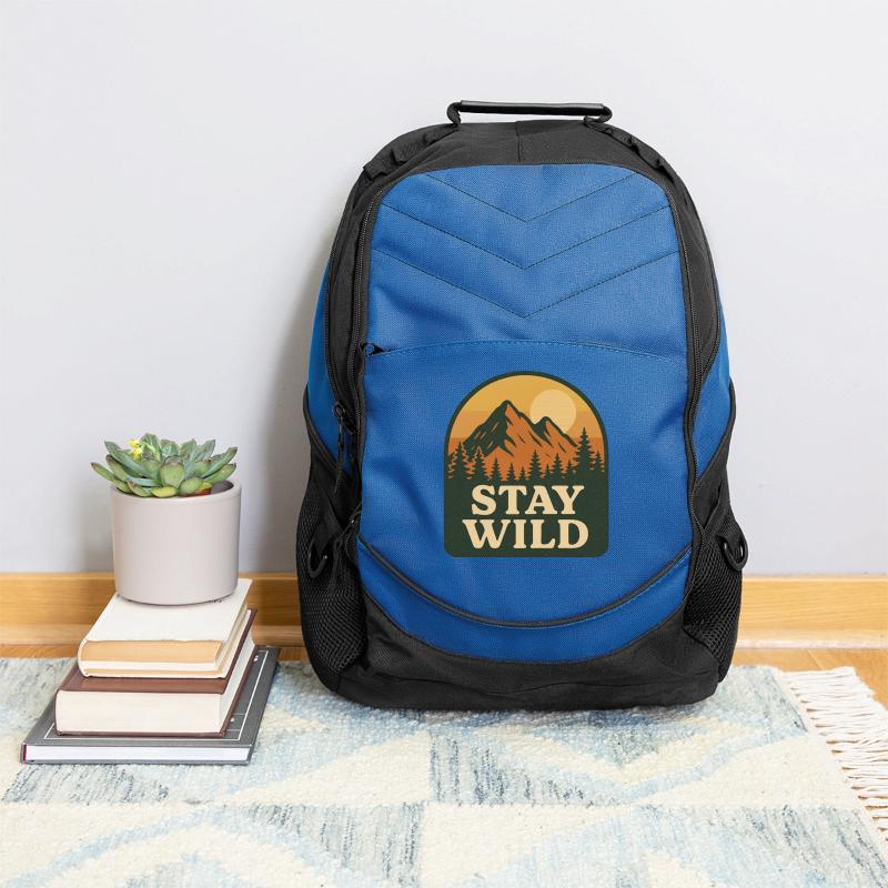 Mountain Sunset Stay Wild Design