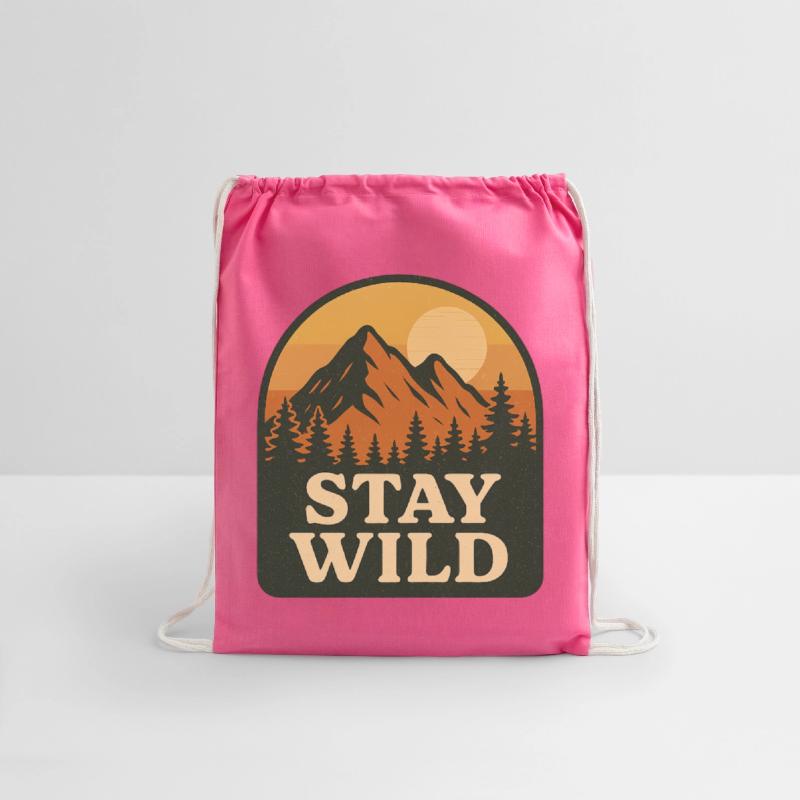 Mountain Sunset Stay Wild Design