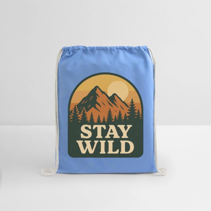 Mountain Sunset Stay Wild Design