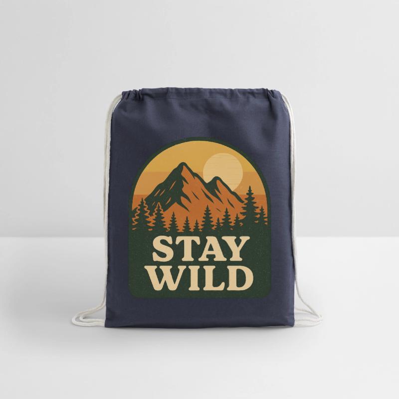 Mountain Sunset Stay Wild Design