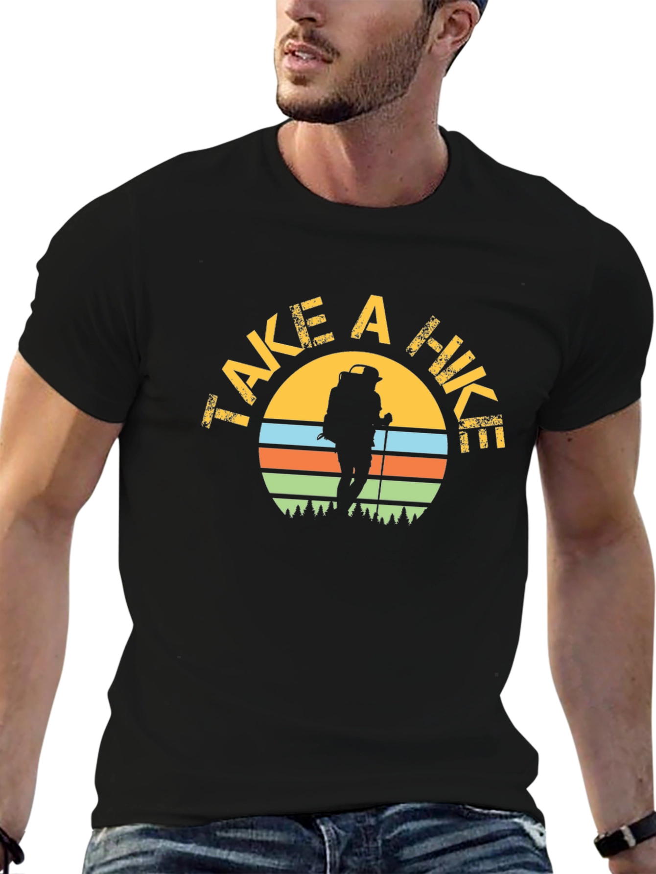 Take A Hike Graphic Tee - Adventure Awaits