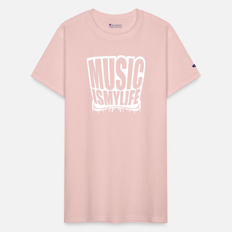 Music is my Life Love Saying Graffiti Spray Drops