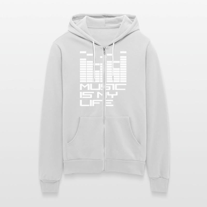 Music Is My Life Quote Sound Wave Bars Dance Party