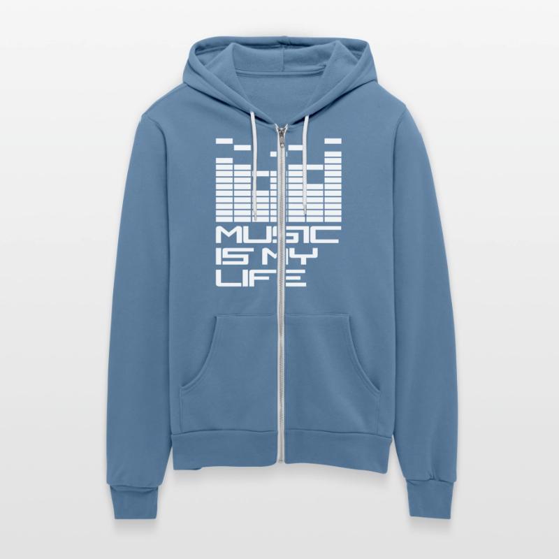Music Is My Life Quote Sound Wave Bars Dance Party
