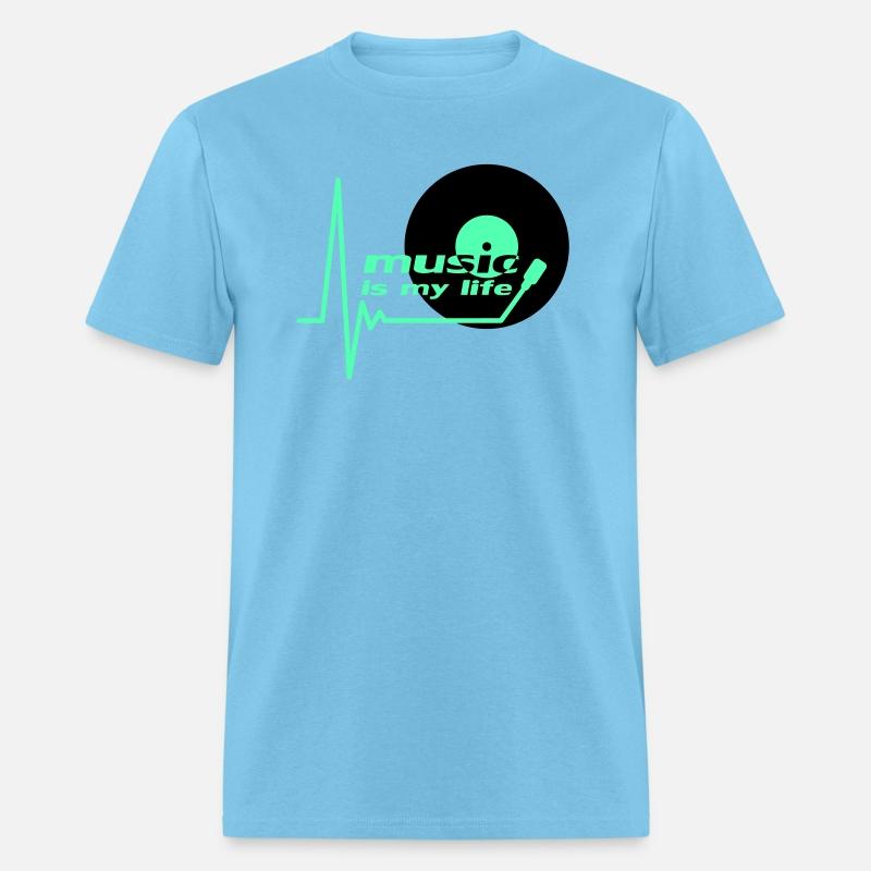 Music is my Party Life Vinyl Record Plate Pulse
