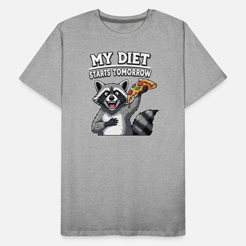 My Diet Starts Tomorrow Raccoon