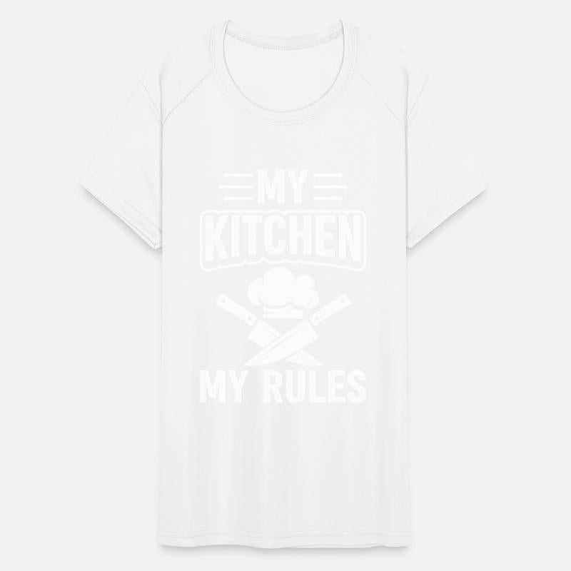 My Kitchen My Rules Cooking Hat And Knives Restaur