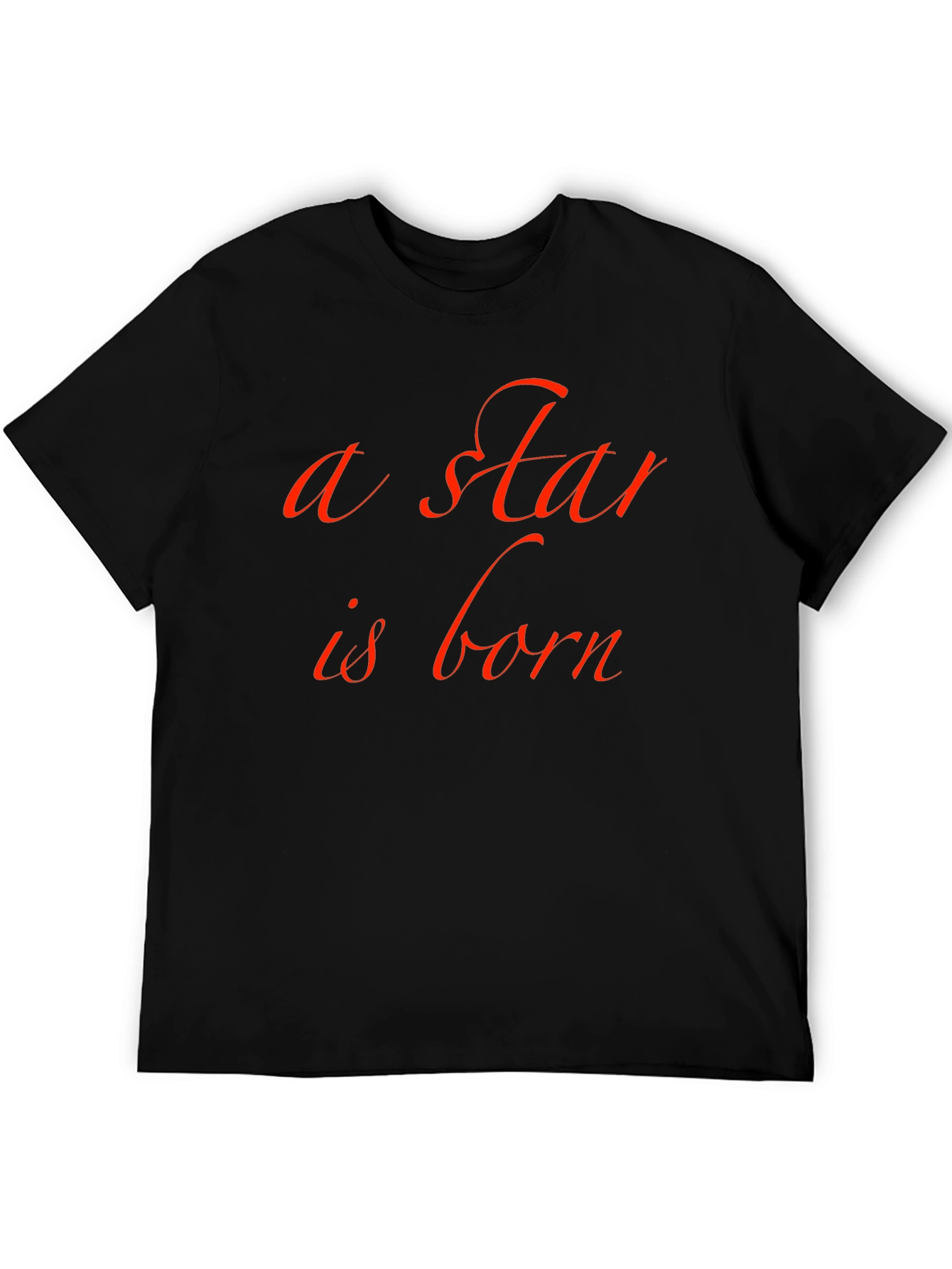 A Star is Born - Stylish Black Tee