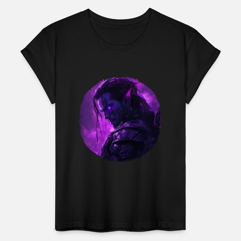 Mystical Elves With Purple Gaze