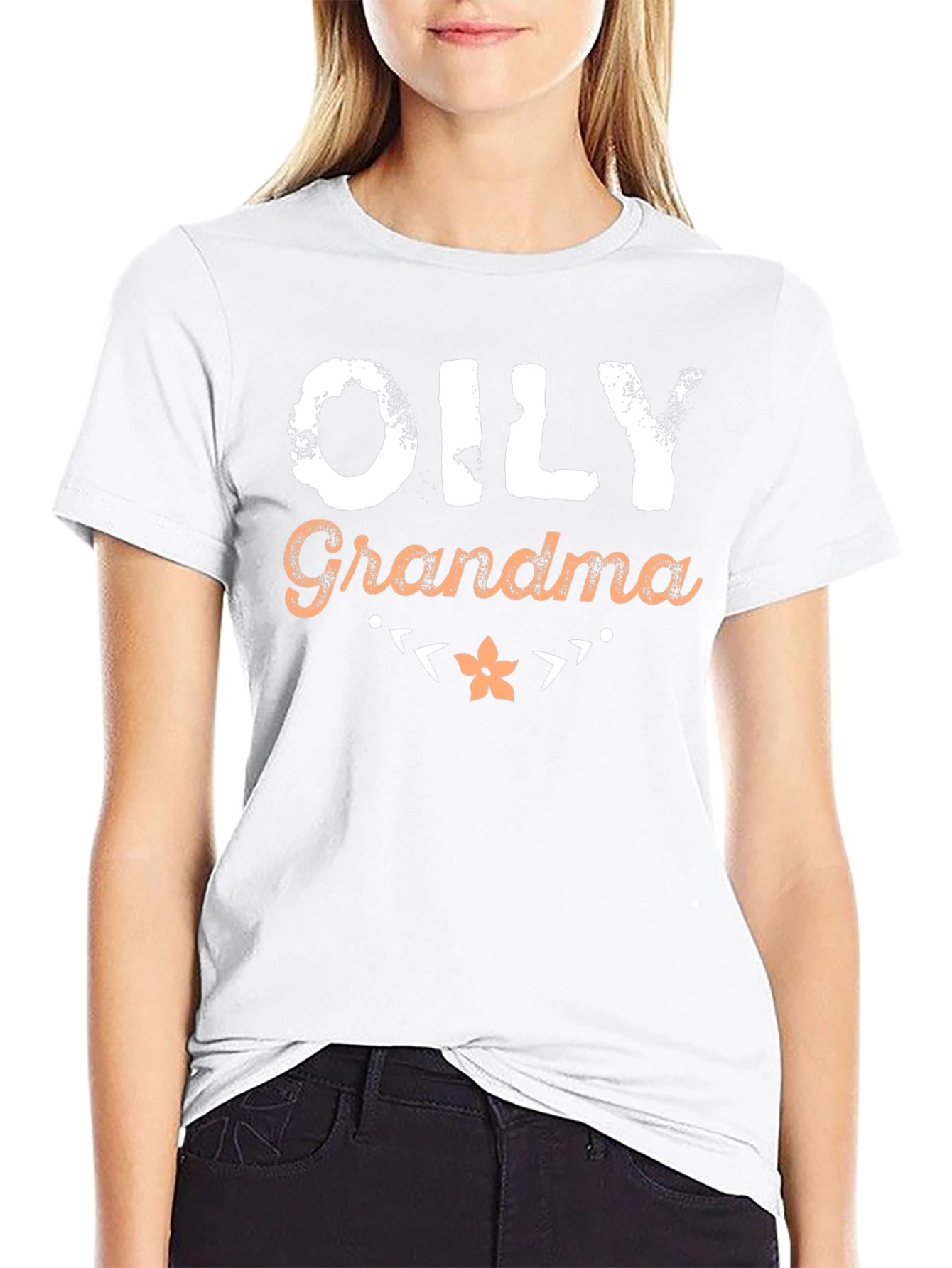 Oily Grandma T-Shirt - Fun Graphic Tee
