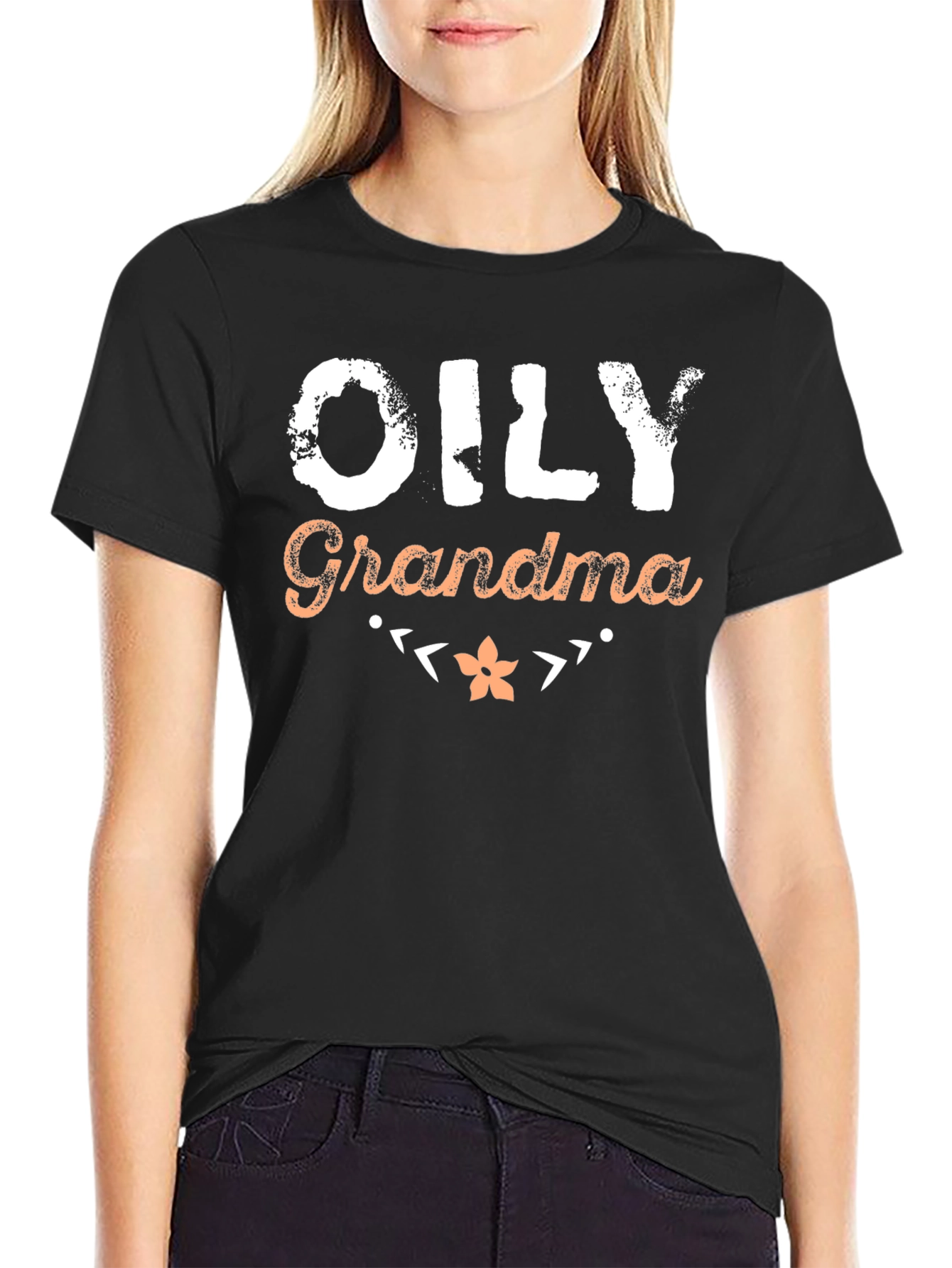 Oily Grandma T-Shirt - Fun Graphic Tee