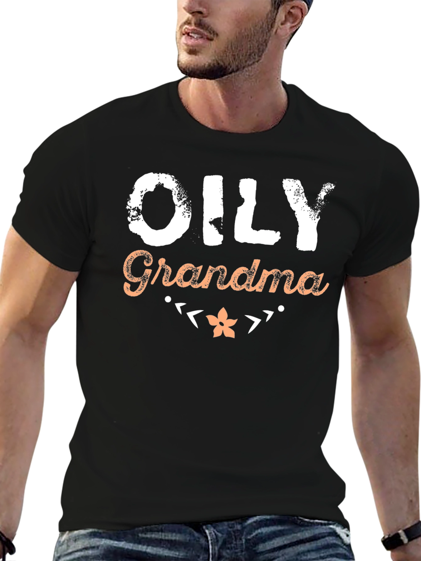 Oily Grandma T-Shirt - Fun Graphic Tee