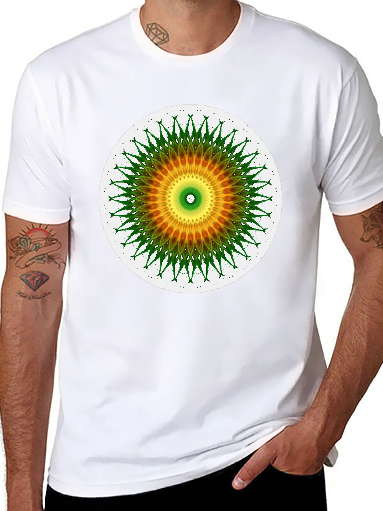 Mandala Graphic Tee - Stylish Comfort