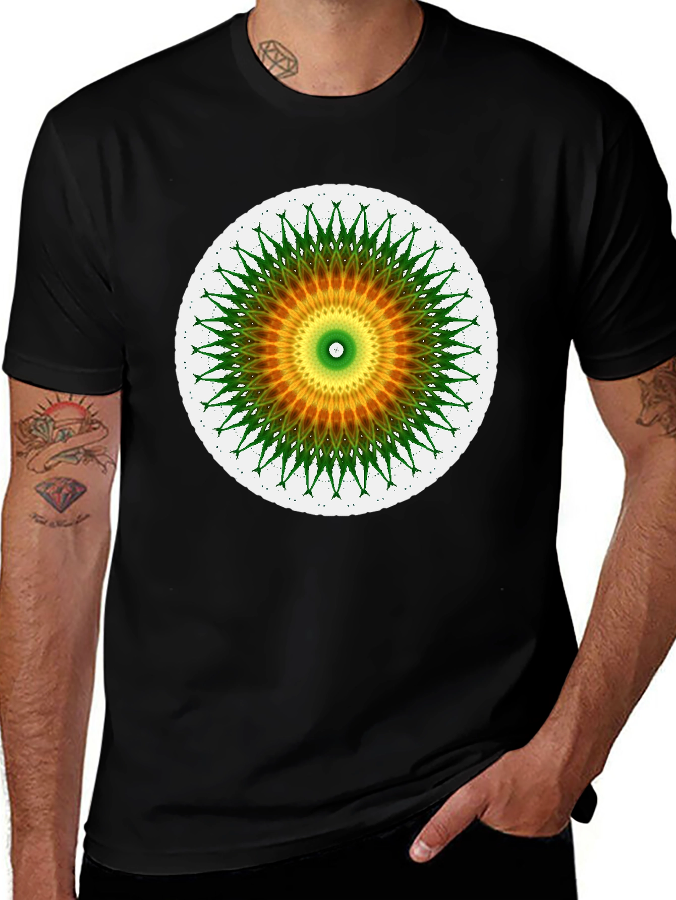 Mandala Graphic Tee - Stylish Comfort