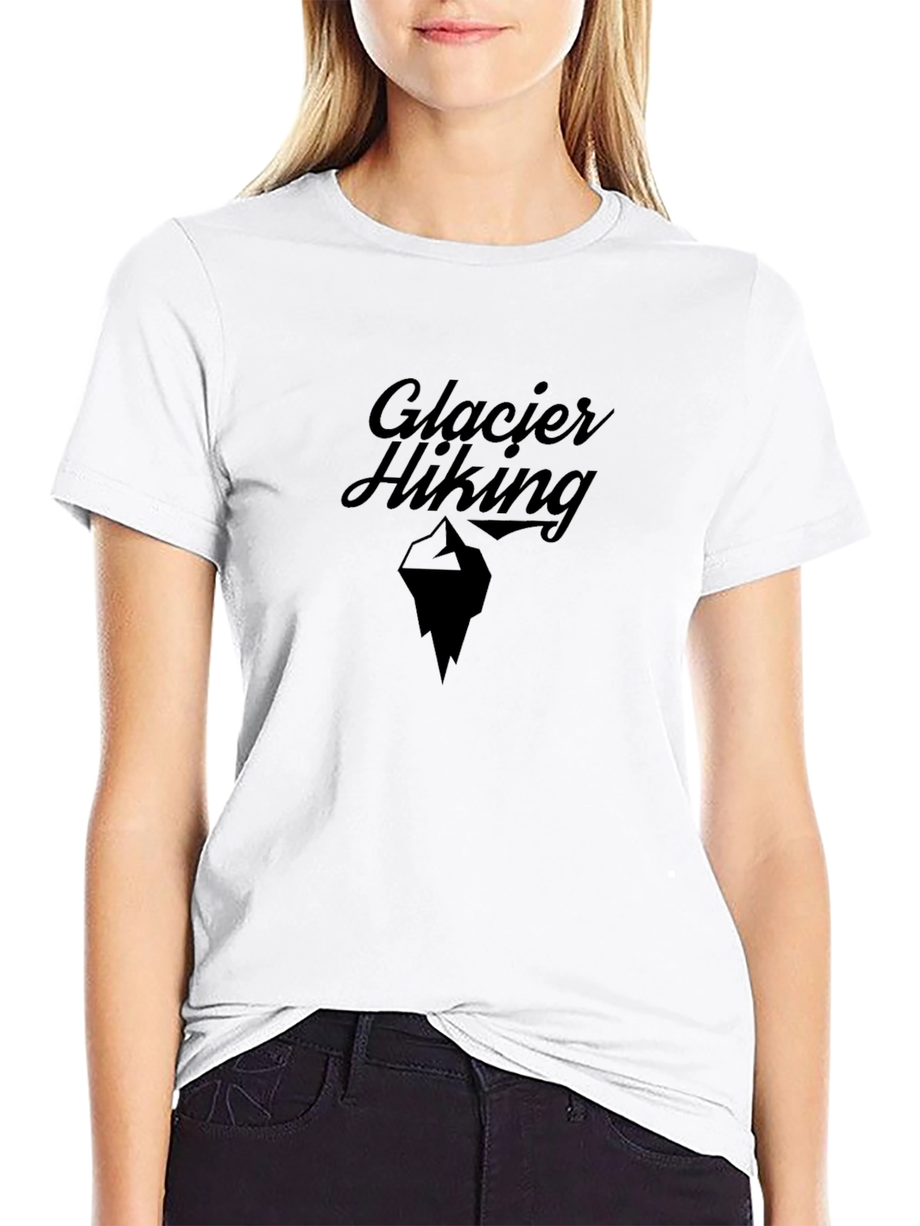 Glacier Hiking Tee - Mountain Graphic T-Shirt