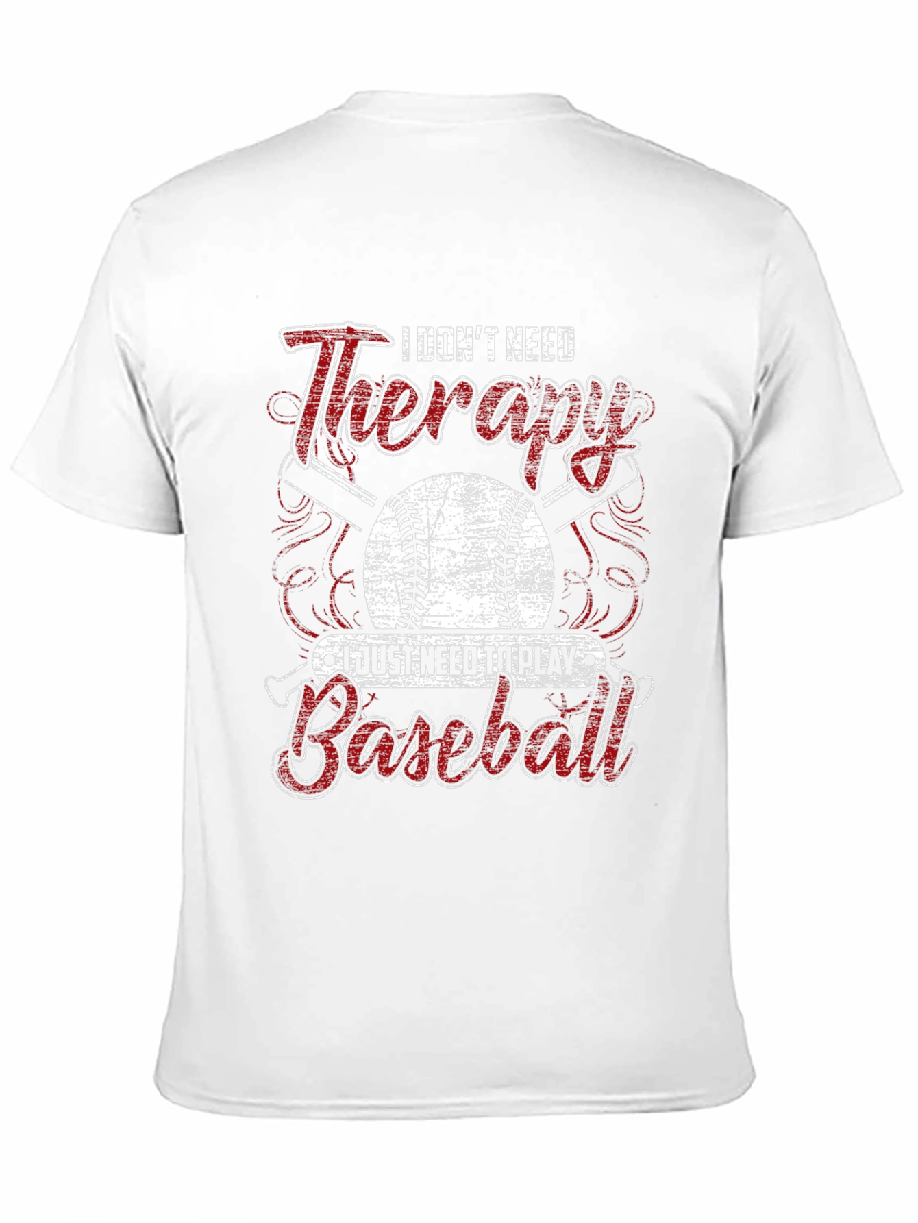 I Dont Need Therapy Baseball T-Shirt