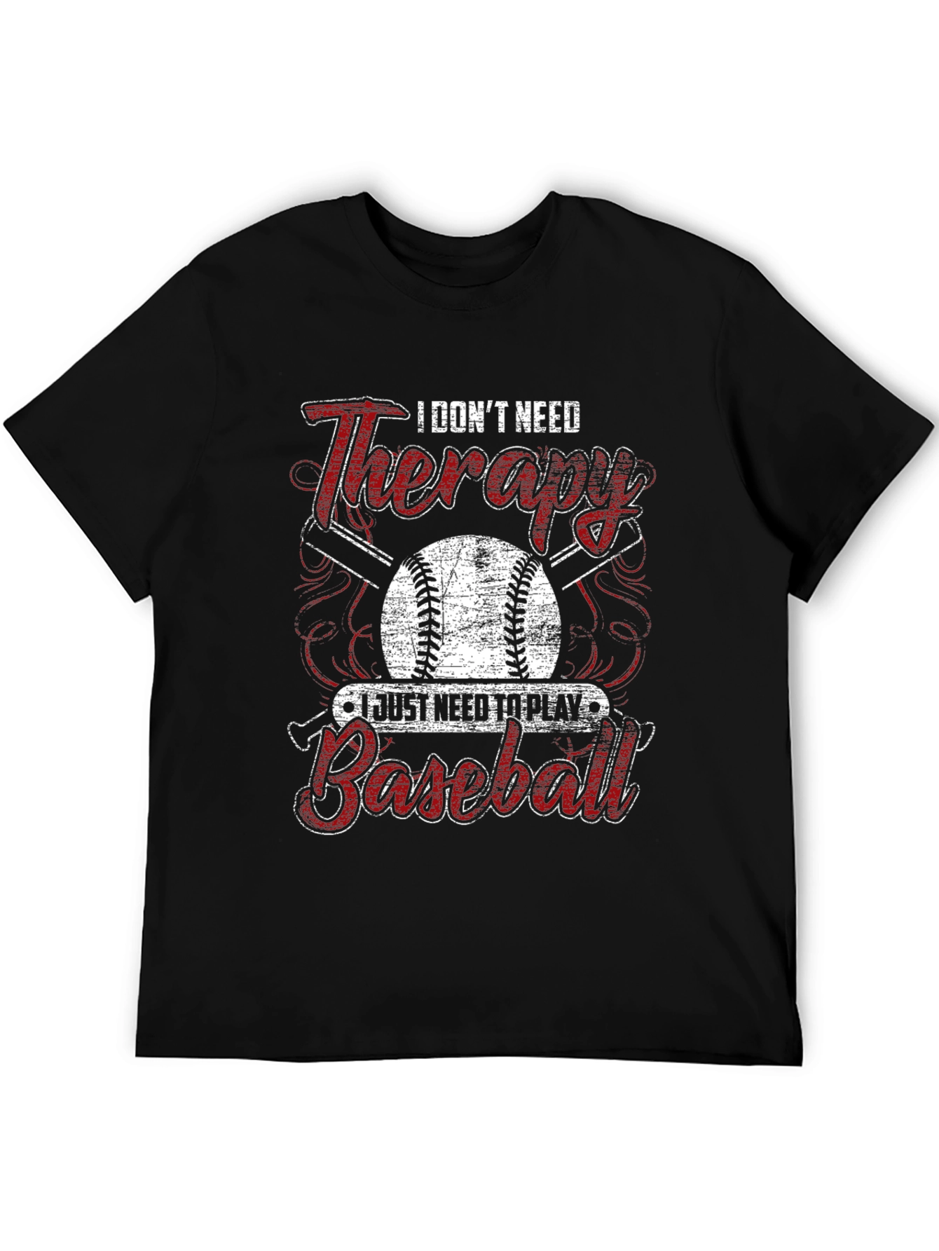 I Dont Need Therapy Baseball T-Shirt