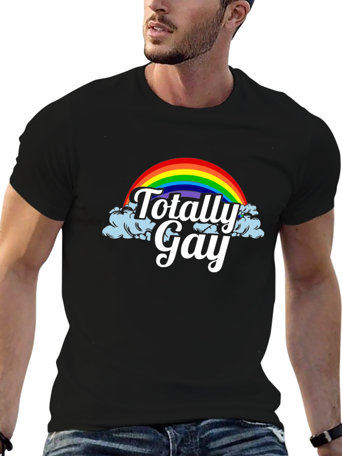 Totally Gay Rainbow Pride T-Shirt