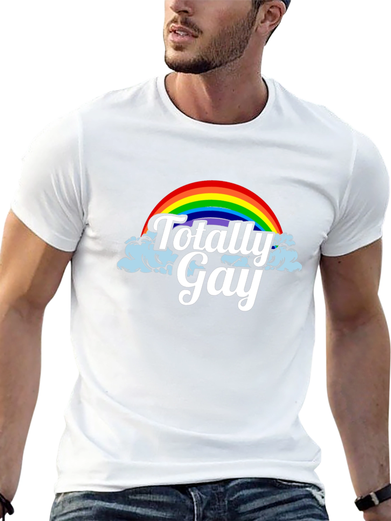 Totally Gay Rainbow Pride T-Shirt