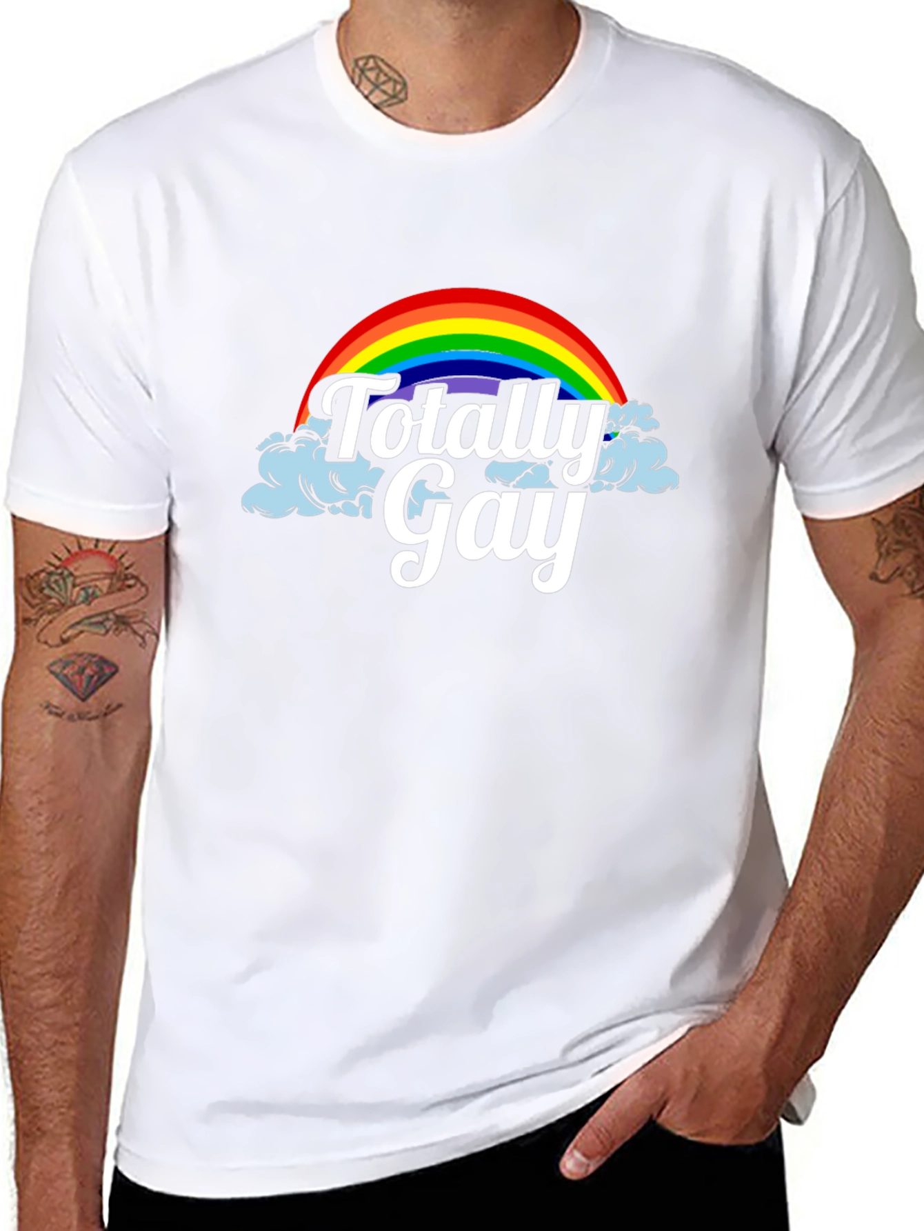 Totally Gay Rainbow Pride T-Shirt
