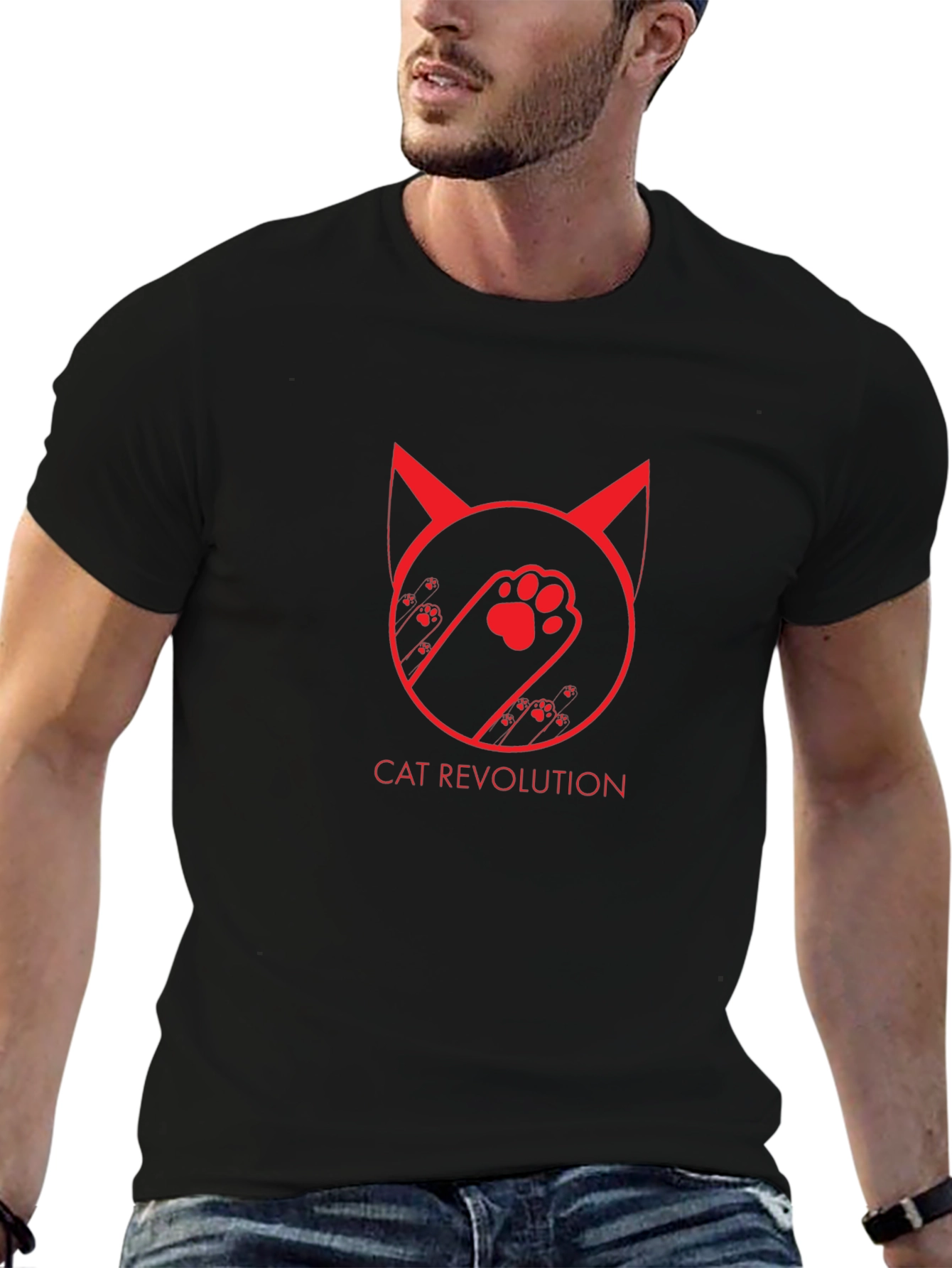 Cat Revolution T-Shirt - Cool Graphic Tee
