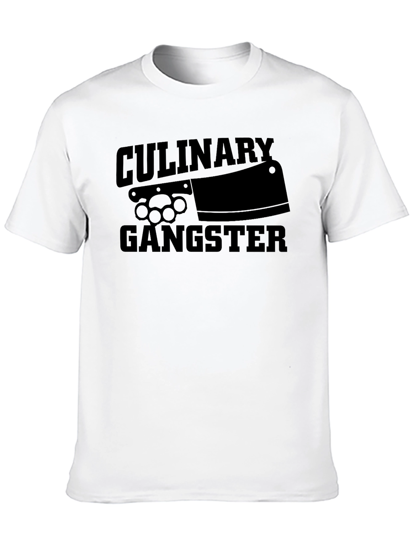 Culinary Gangster Graphic T-Shirt - Black