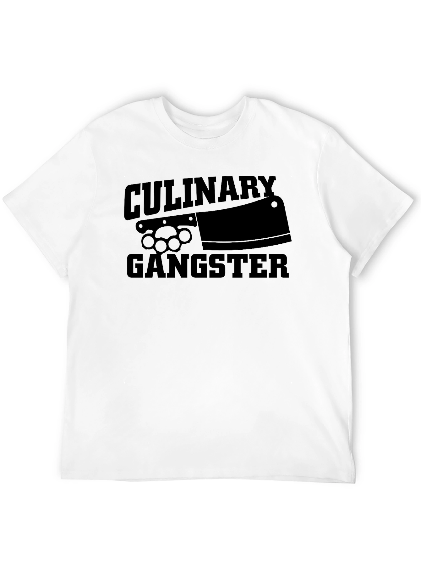 Culinary Gangster Graphic T-Shirt - Black