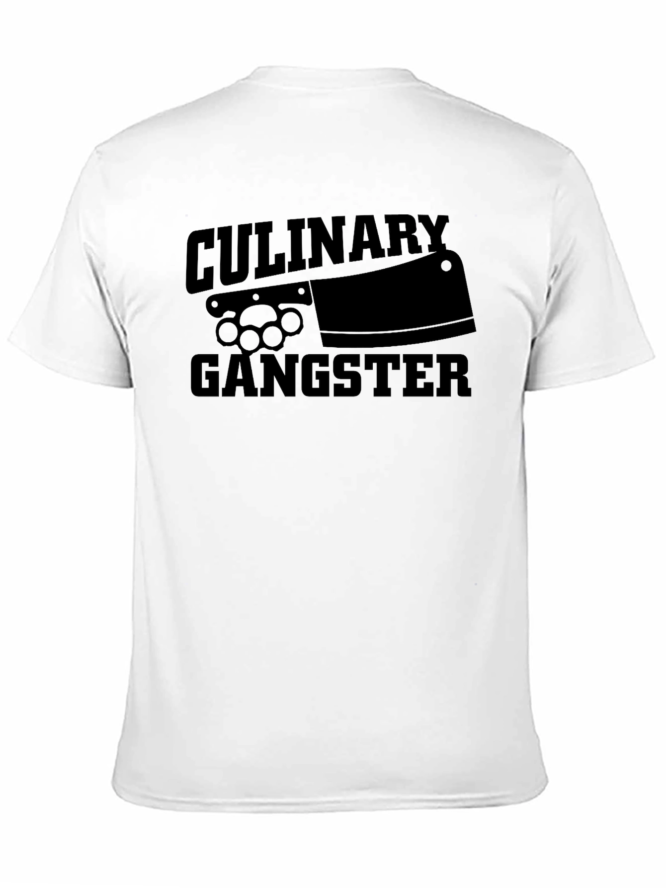 Culinary Gangster Graphic T-Shirt - Black