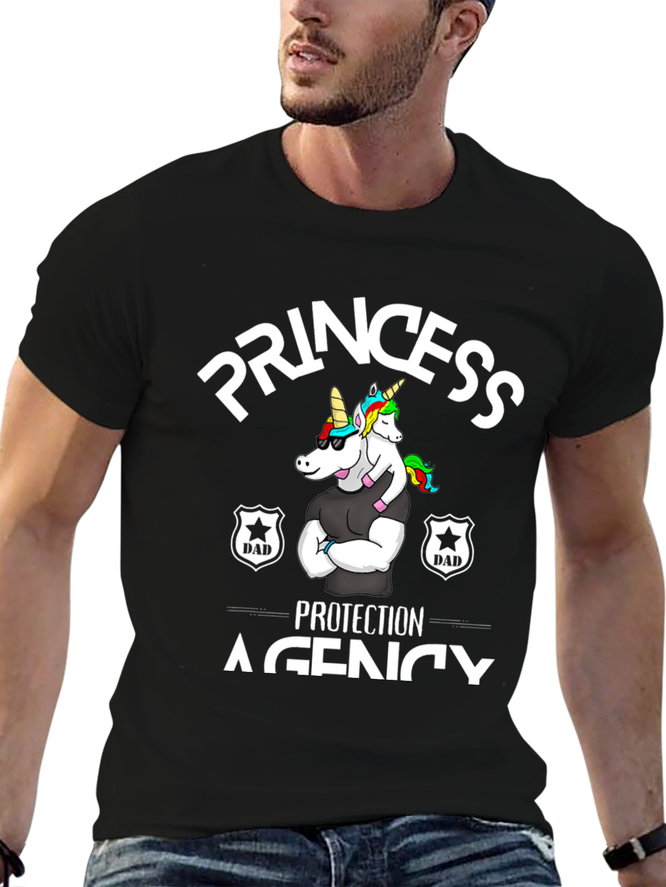 Princess Protection Agency Dad T-Shirt