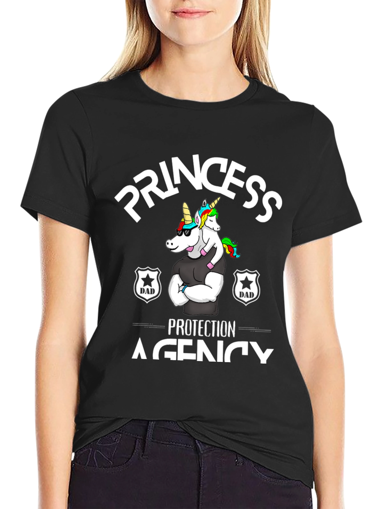 Princess Protection Agency Dad T-Shirt